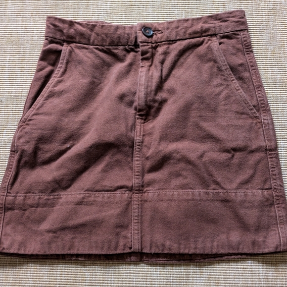 Everlane The Canvas Stamp Skirt - Picture 7 of 9